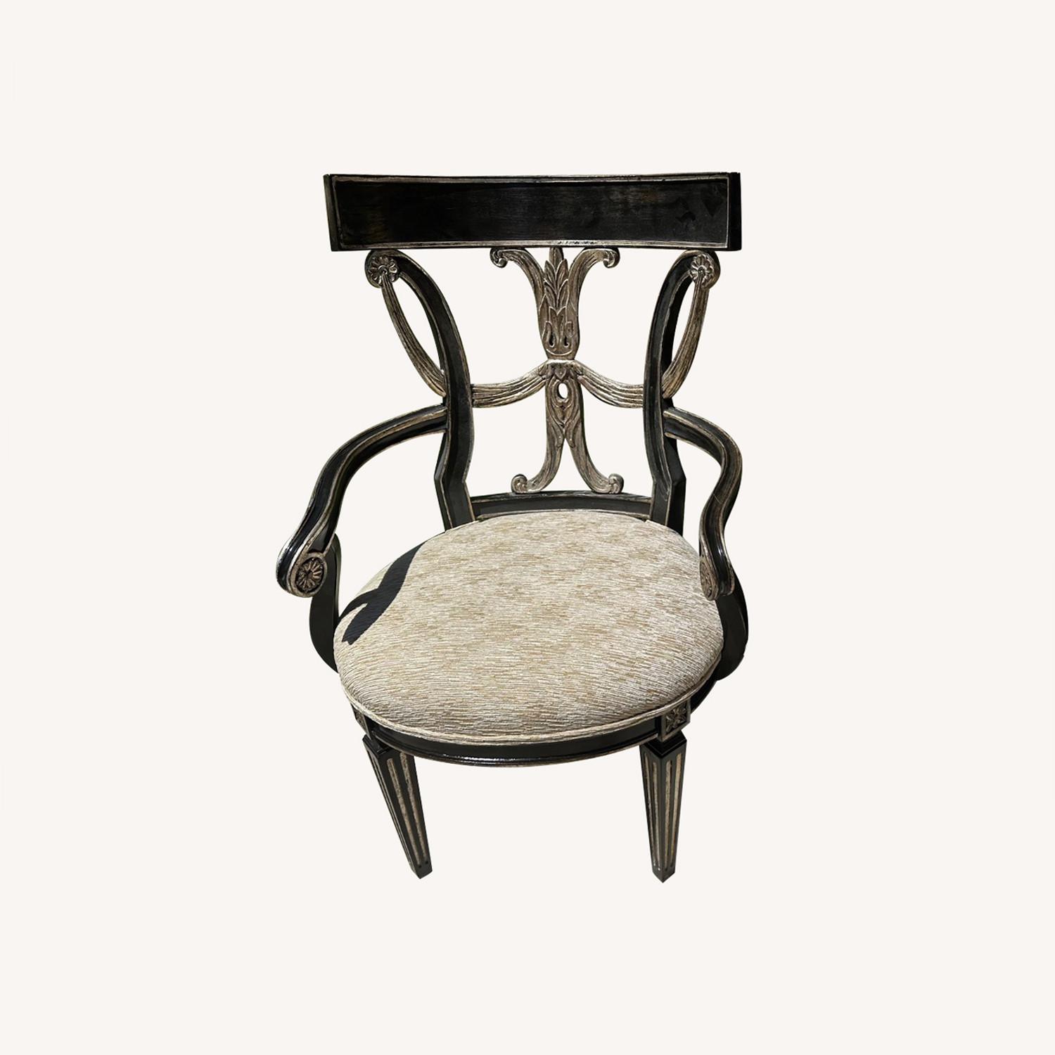 Pair of Century Furniture Hollywood Regency Chairs - image-0