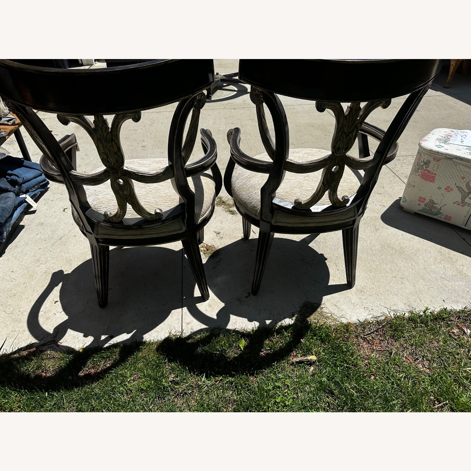 Pair of Century Furniture Hollywood Regency Chairs - image-3