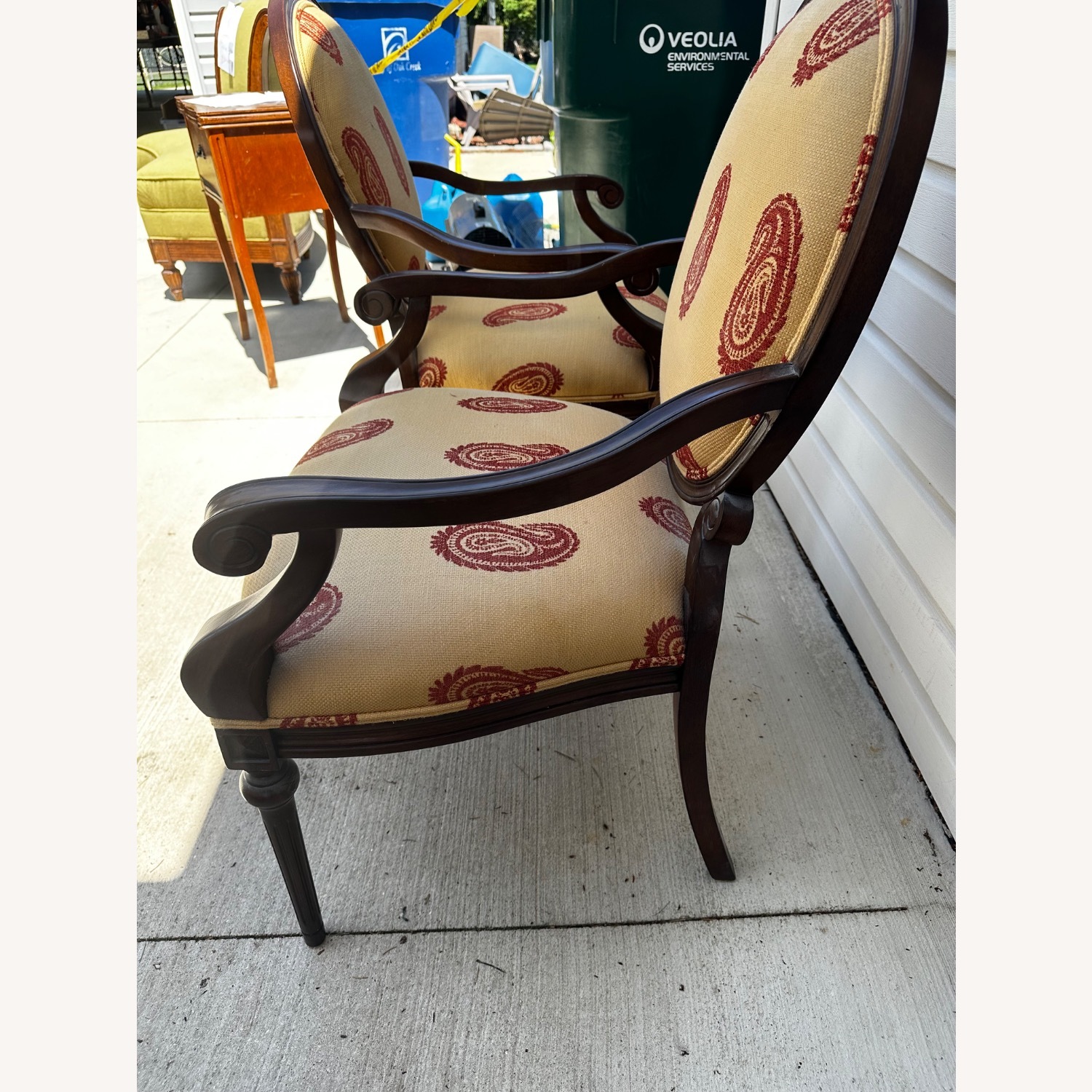 Pair of Henredon Arm Chairs - image-6