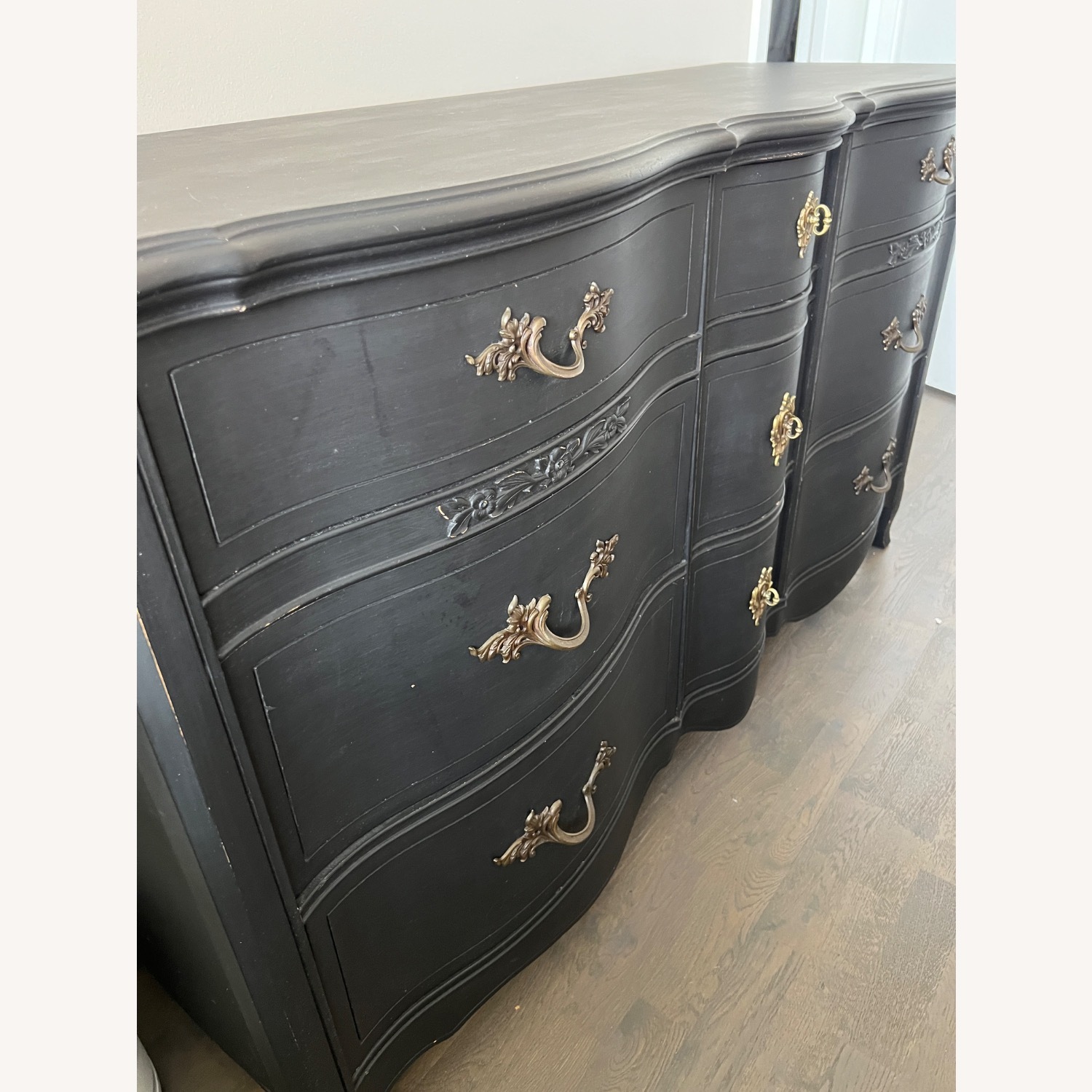 Custom Painted Huntley Vintage 9-Drawer Dresser - image-4