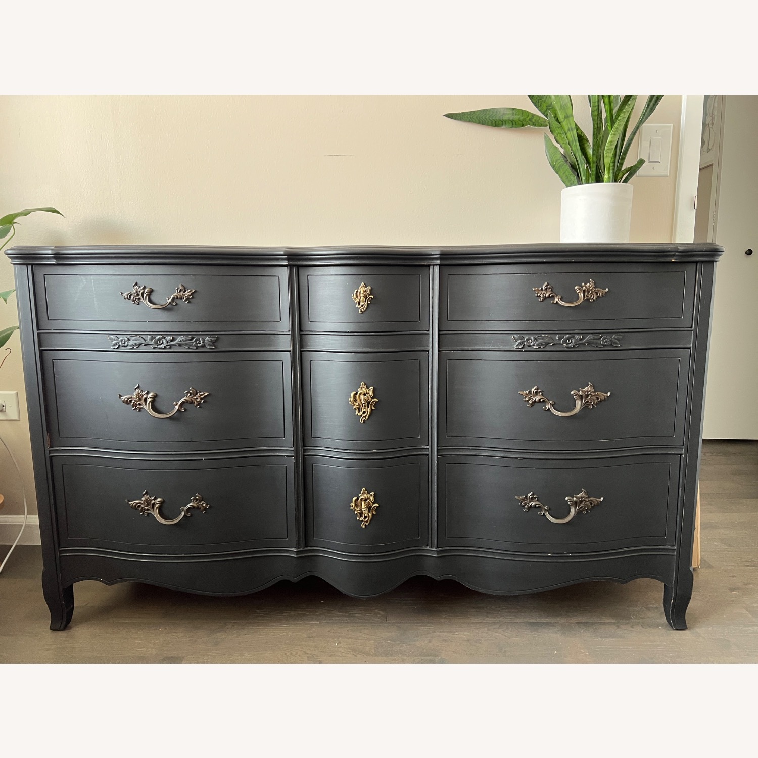 Custom Painted Huntley Vintage 9-Drawer Dresser - image-1