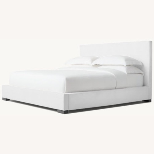Used RH Moderna Upholstered King Bed for sale on AptDeco