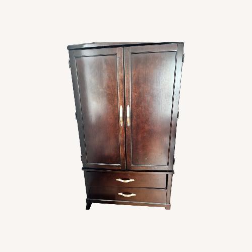 Used Wooden Armoire for Storage for sale on AptDeco