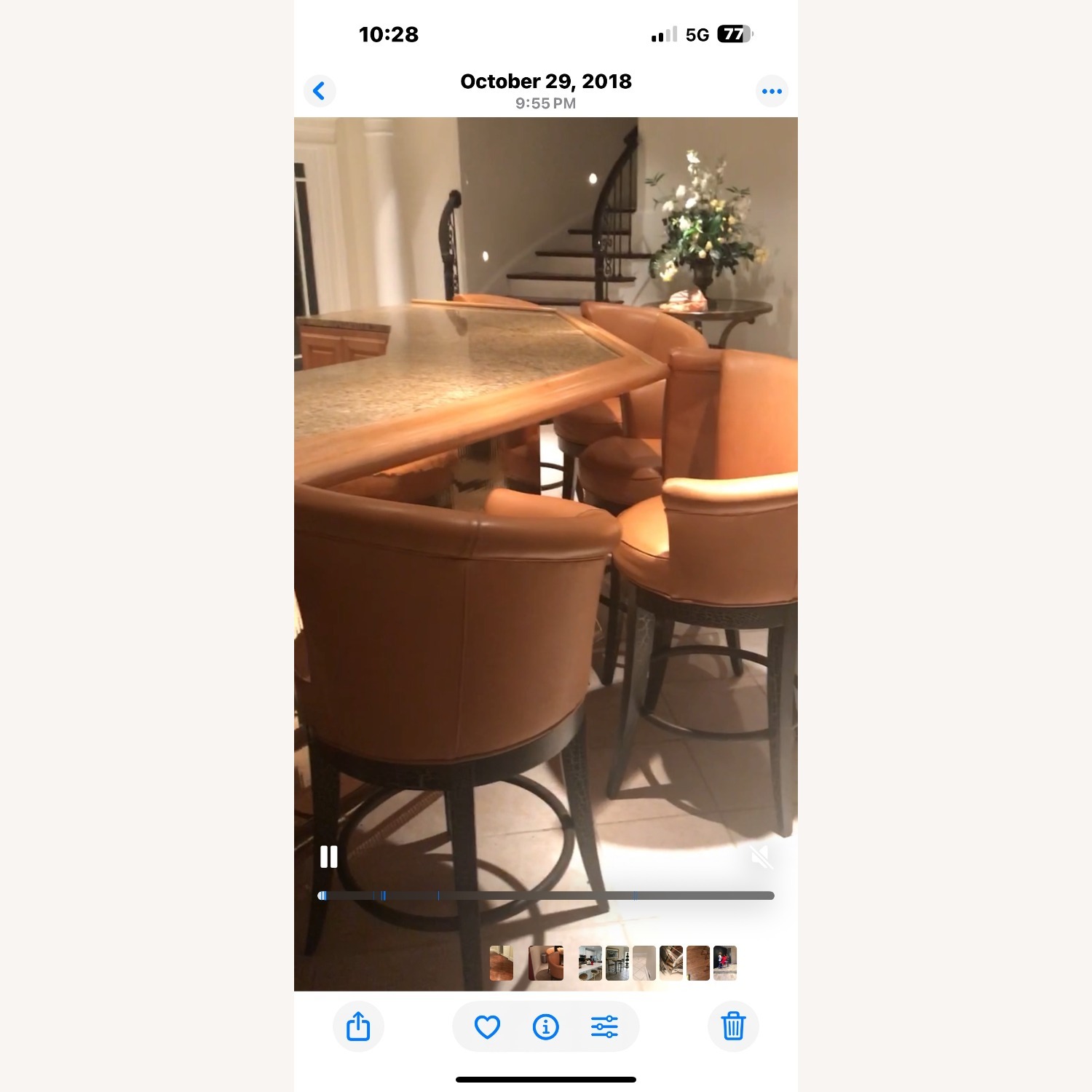 Luxury Leather Bar Stools - image-3