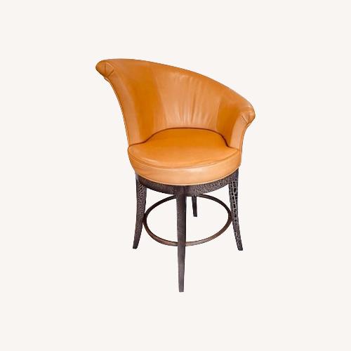 Used Luxury Leather Bar Stools for sale on AptDeco