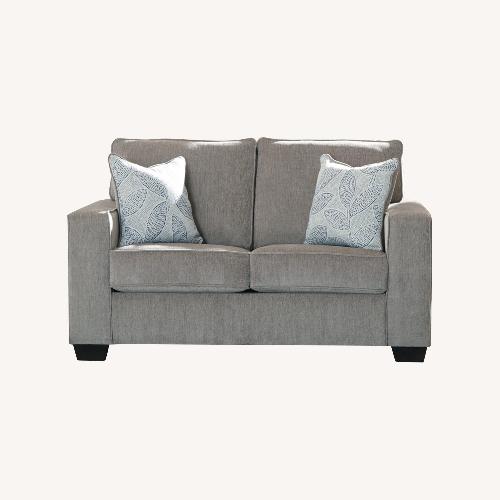 Used Altari Gray Loveseat for sale on AptDeco