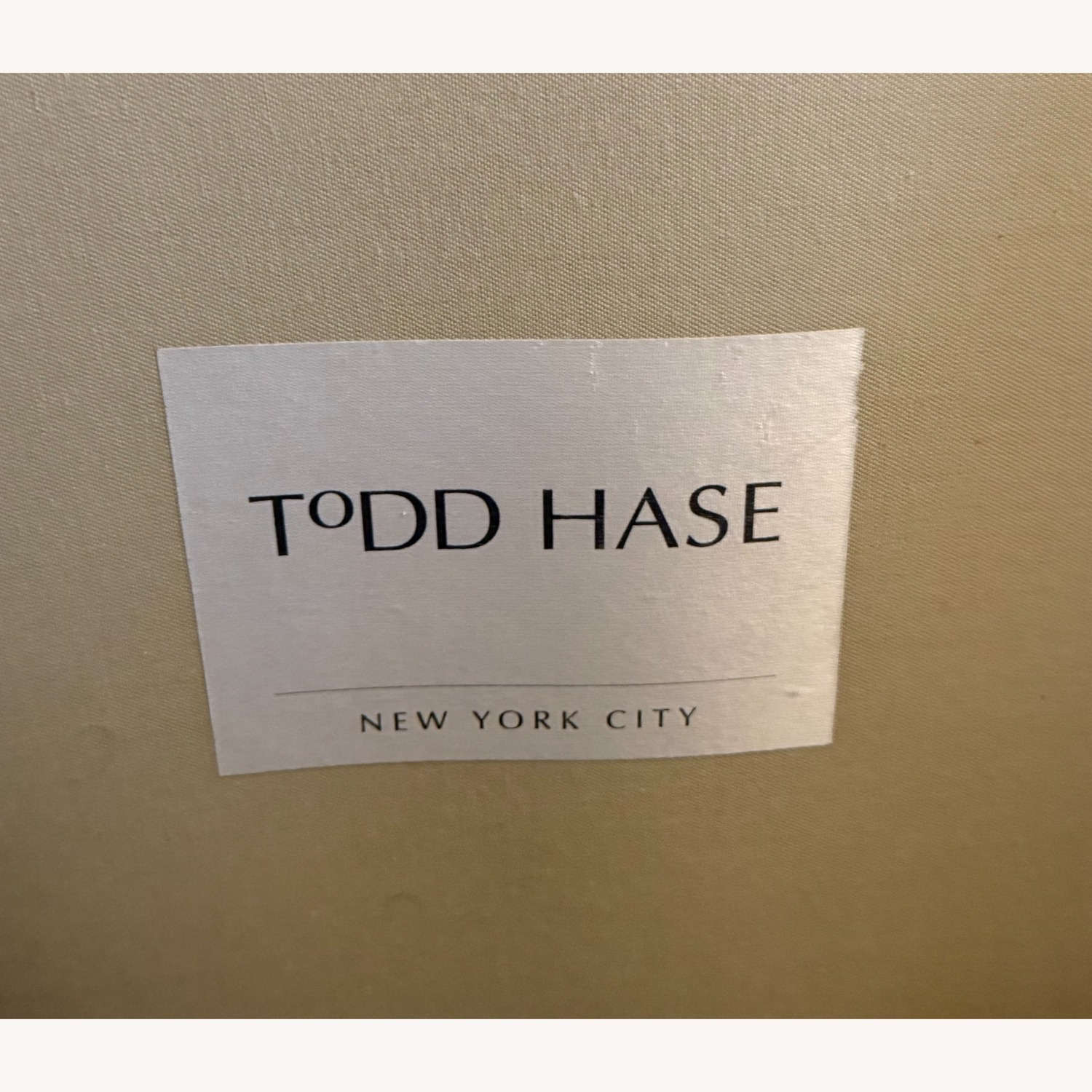 Todd Hase Velvet Upholstered Sofa - image-5