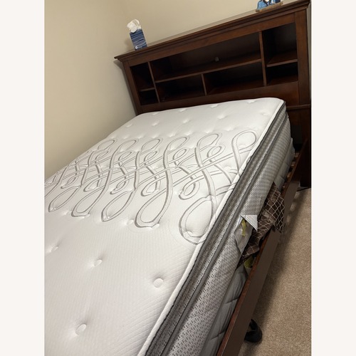 Used  Solid Wood Full Bed  for sale on AptDeco