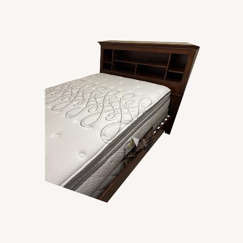 Used  Solid Wood Full Bed  for sale on AptDeco