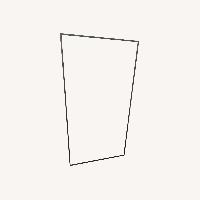 Glass and Grey Hanging Wall Mirror