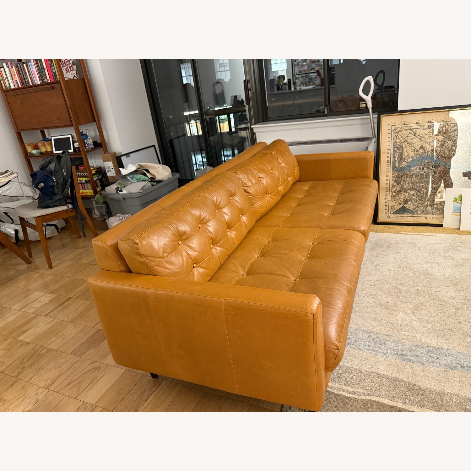 Joybird Eliot Leather Sofa - image-3