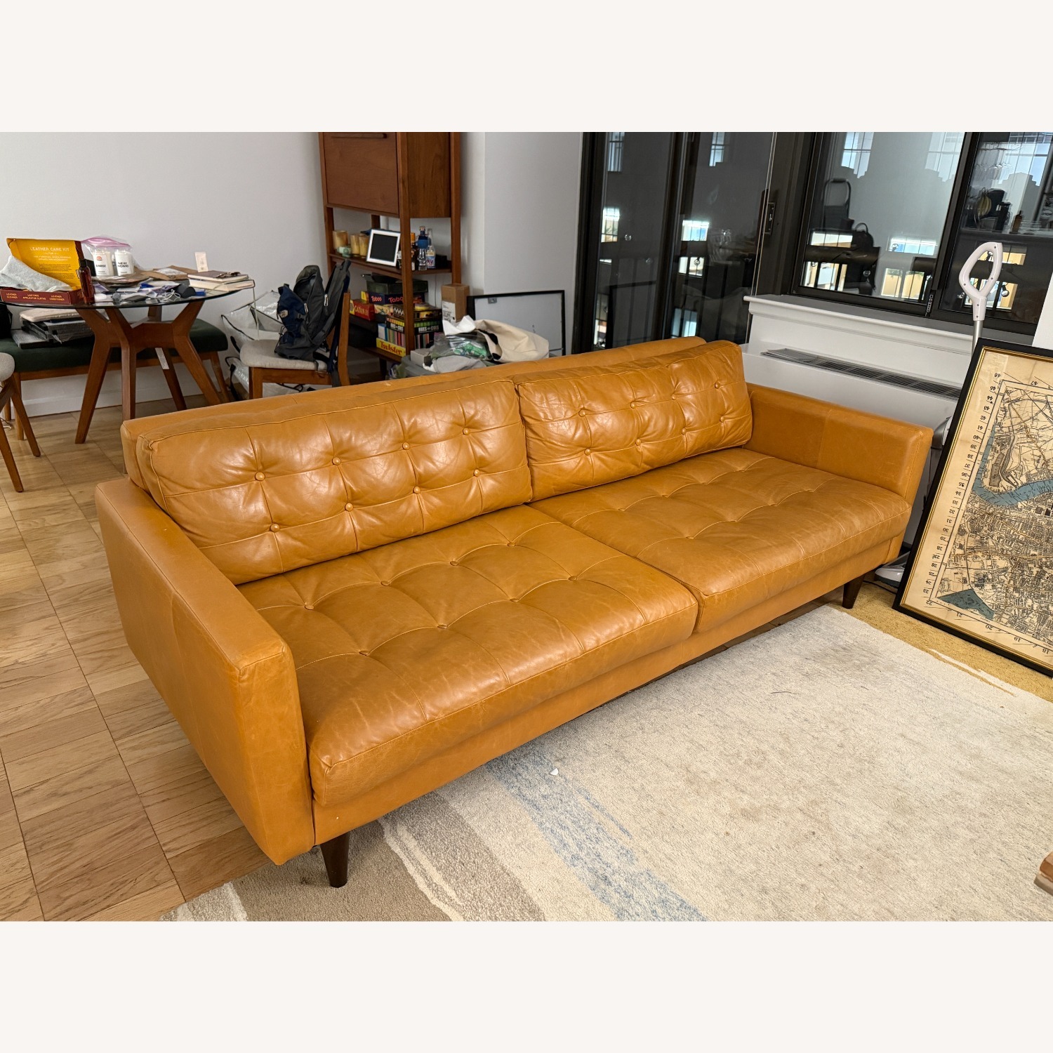 Joybird Eliot Leather Sofa - image-2
