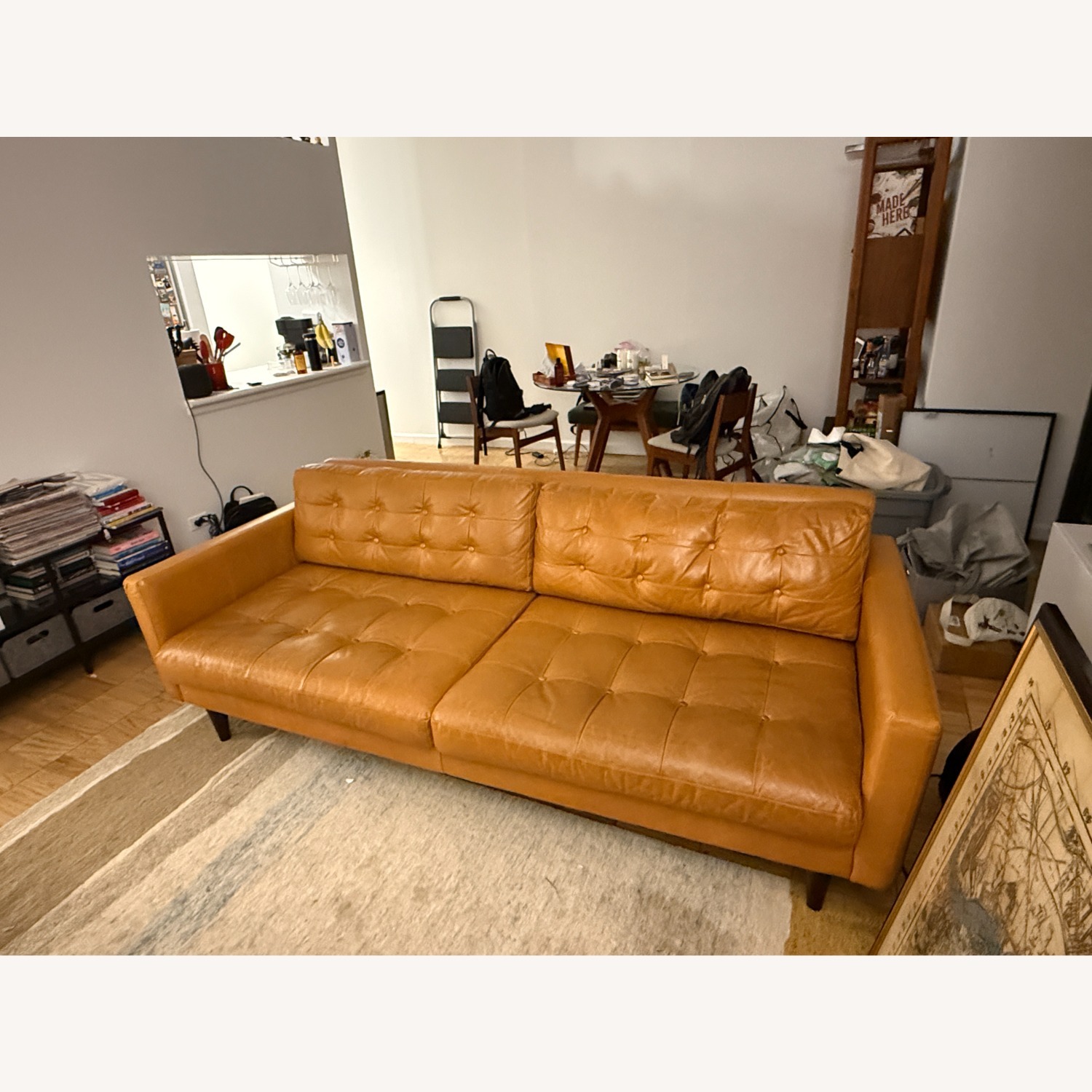 Joybird Eliot Leather Sofa - image-1