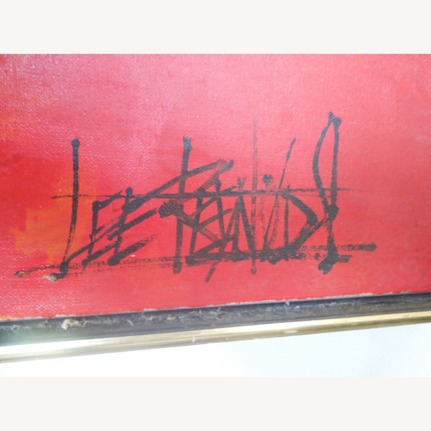 HUGE 48X61" 1970s Lee Reynolds Oil Painting - image-2