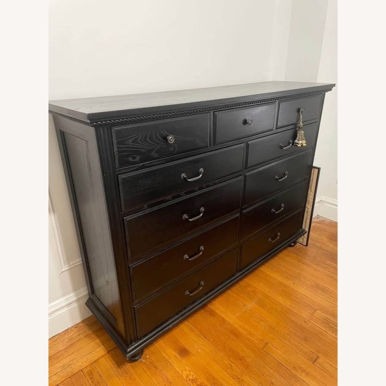 High Quality Used Black Wood Dresser  - image-2