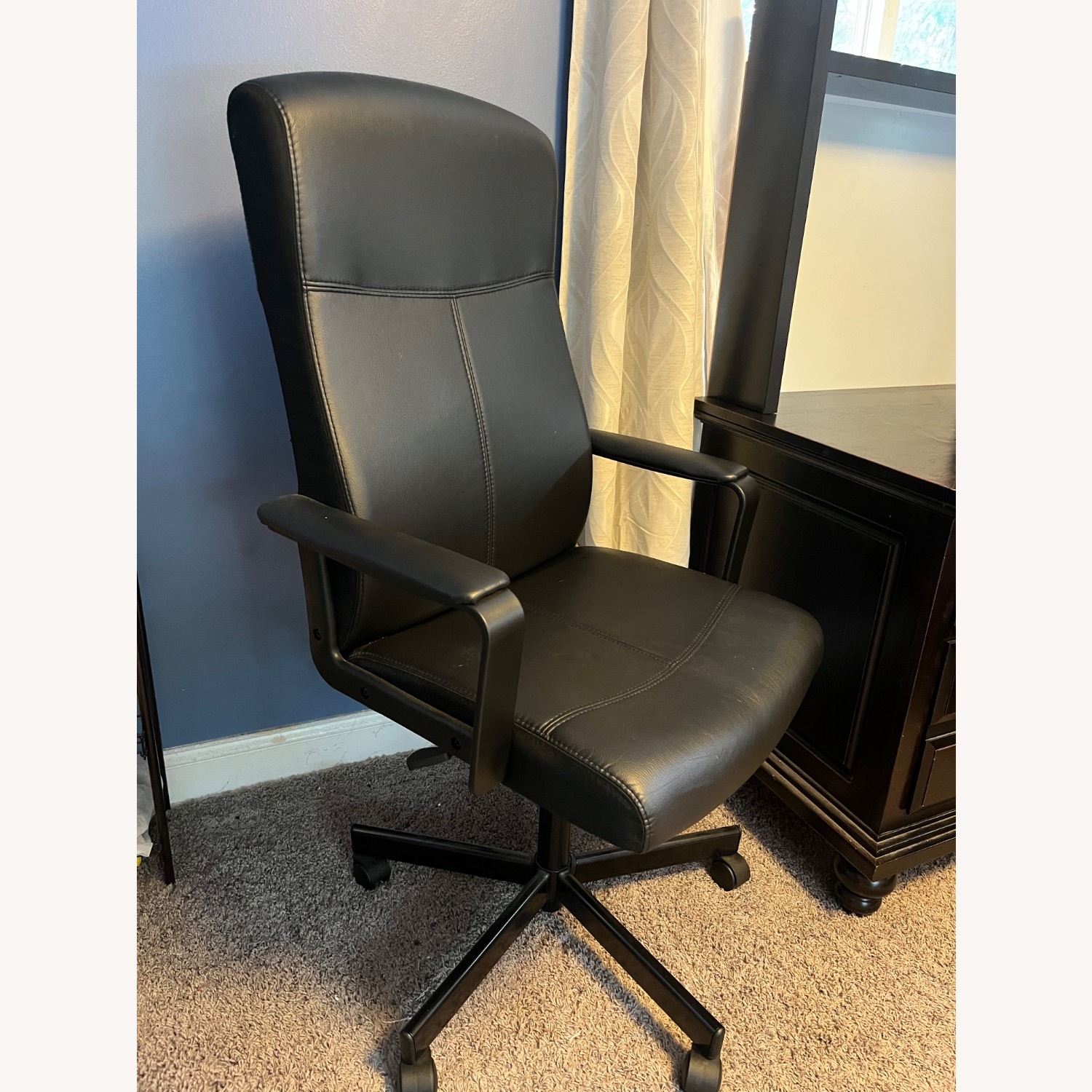 IKEA Millberget Black Office Chair - image-5