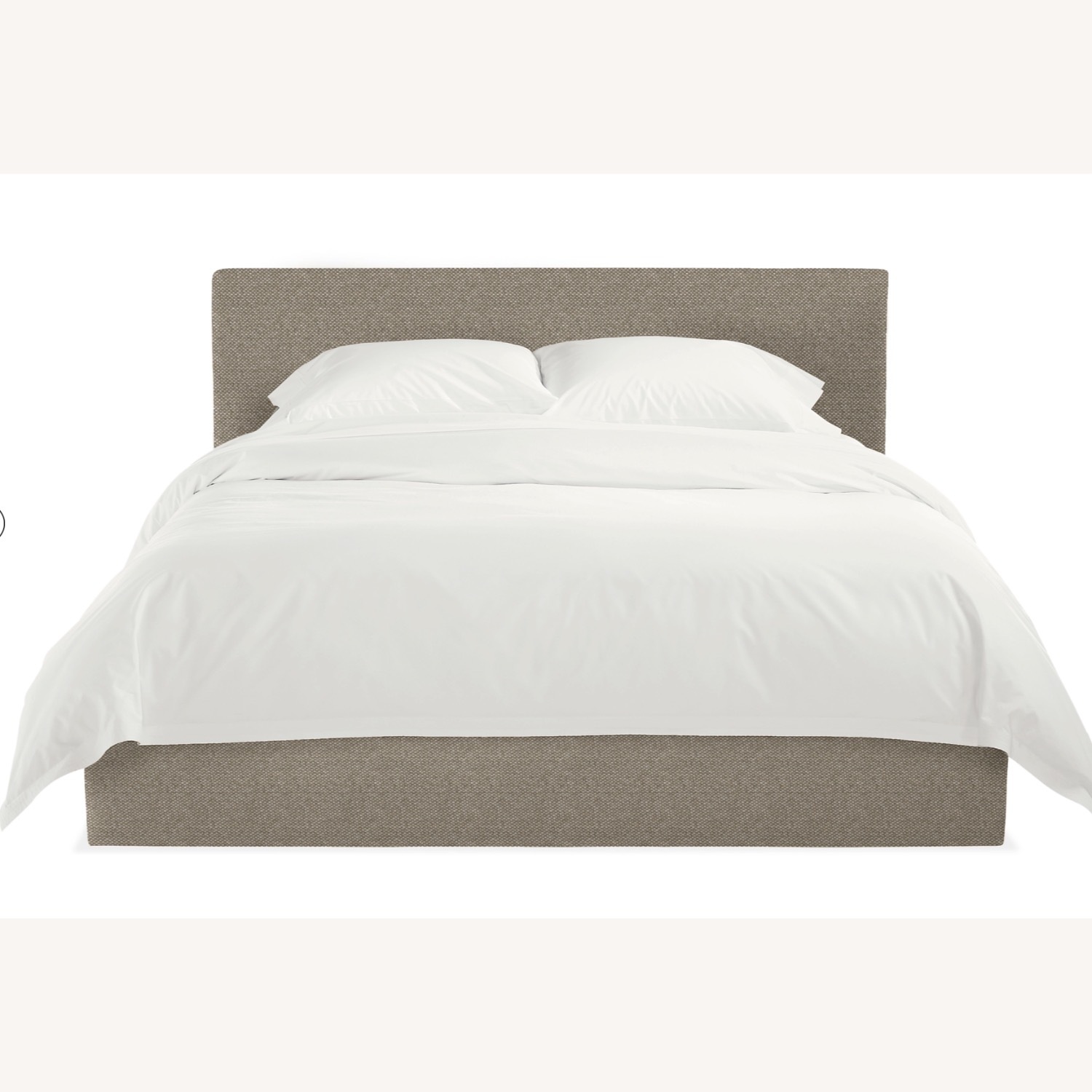 Wyatt Queen Bed in Arin Gray Fabric  - image-1