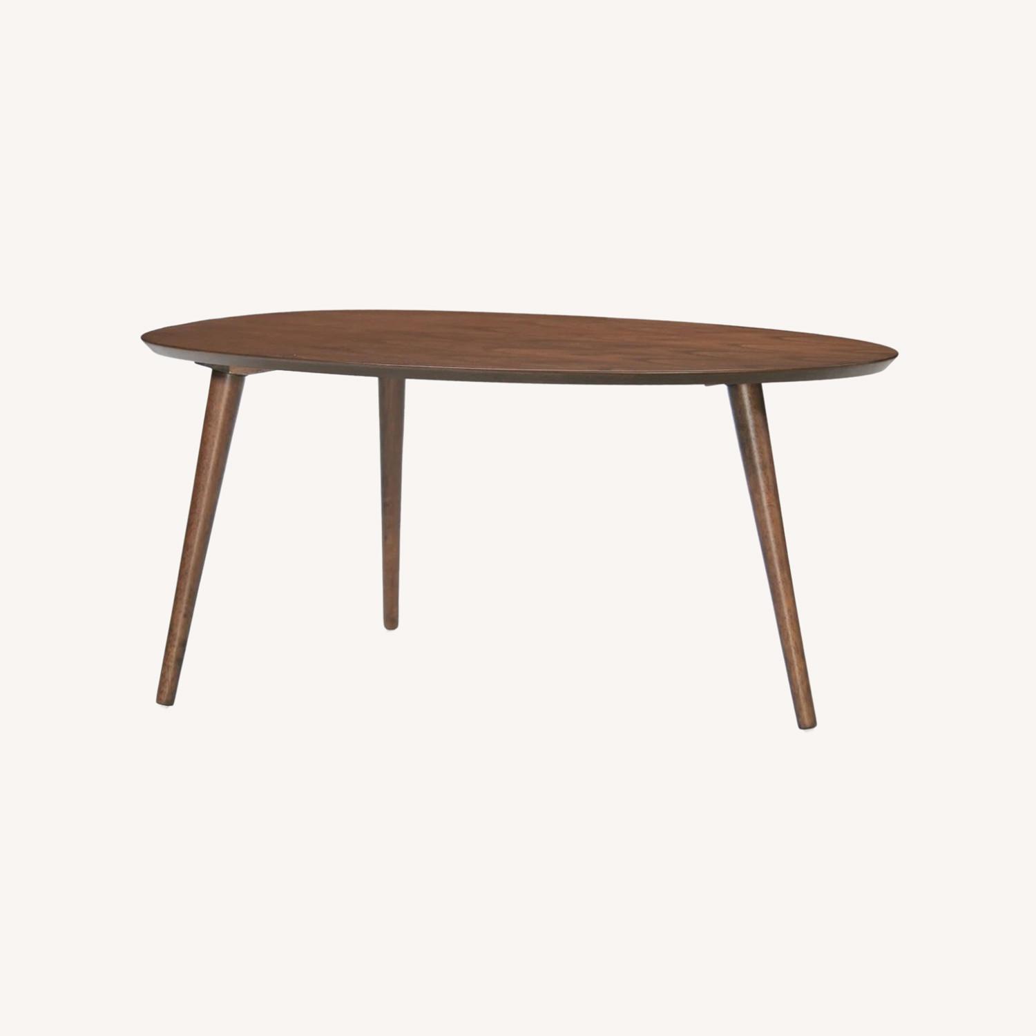 Elam Wood Coffee Table - Walnut - image-0
