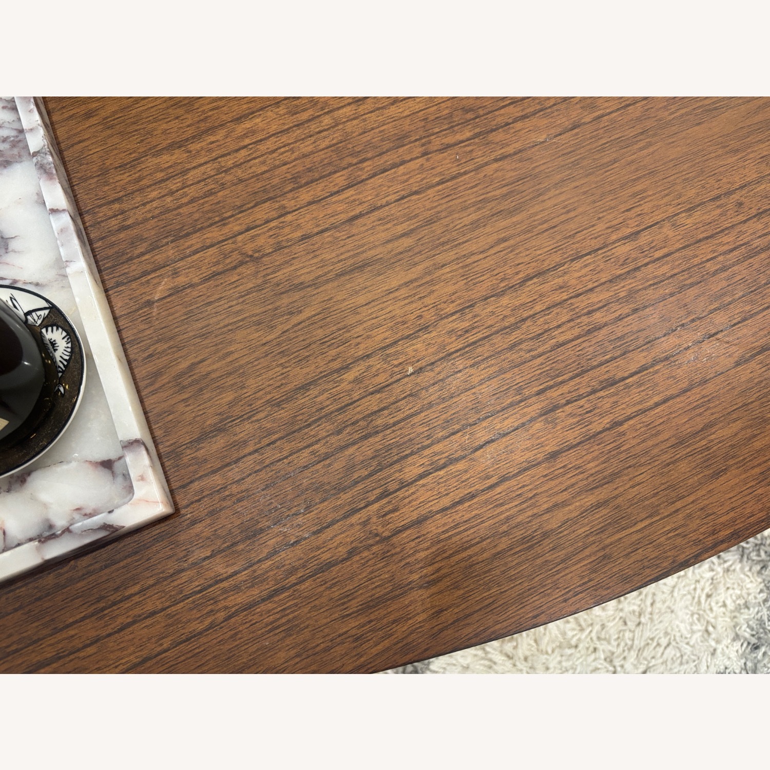 Elam Wood Coffee Table - Walnut - image-4