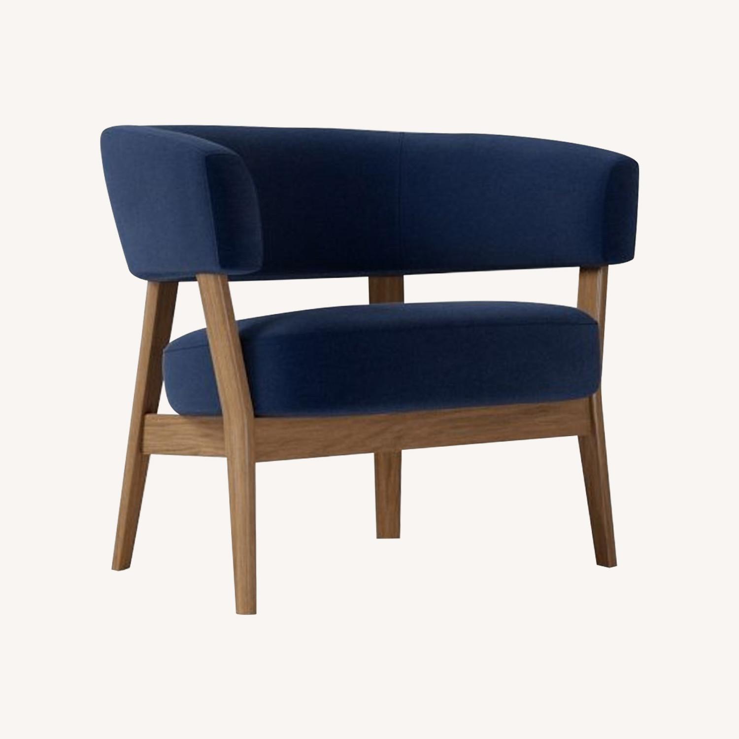 Midnight Linen Juno Chair - image-0