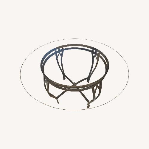 Used Glass Dining Table  for sale on AptDeco