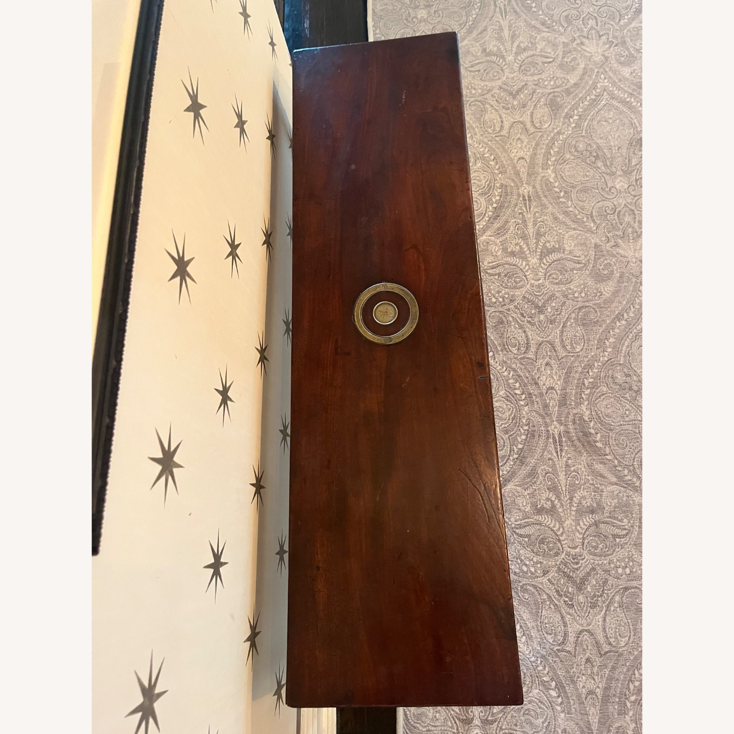 Antique Gun Box on Custom Metal Frame - image-4