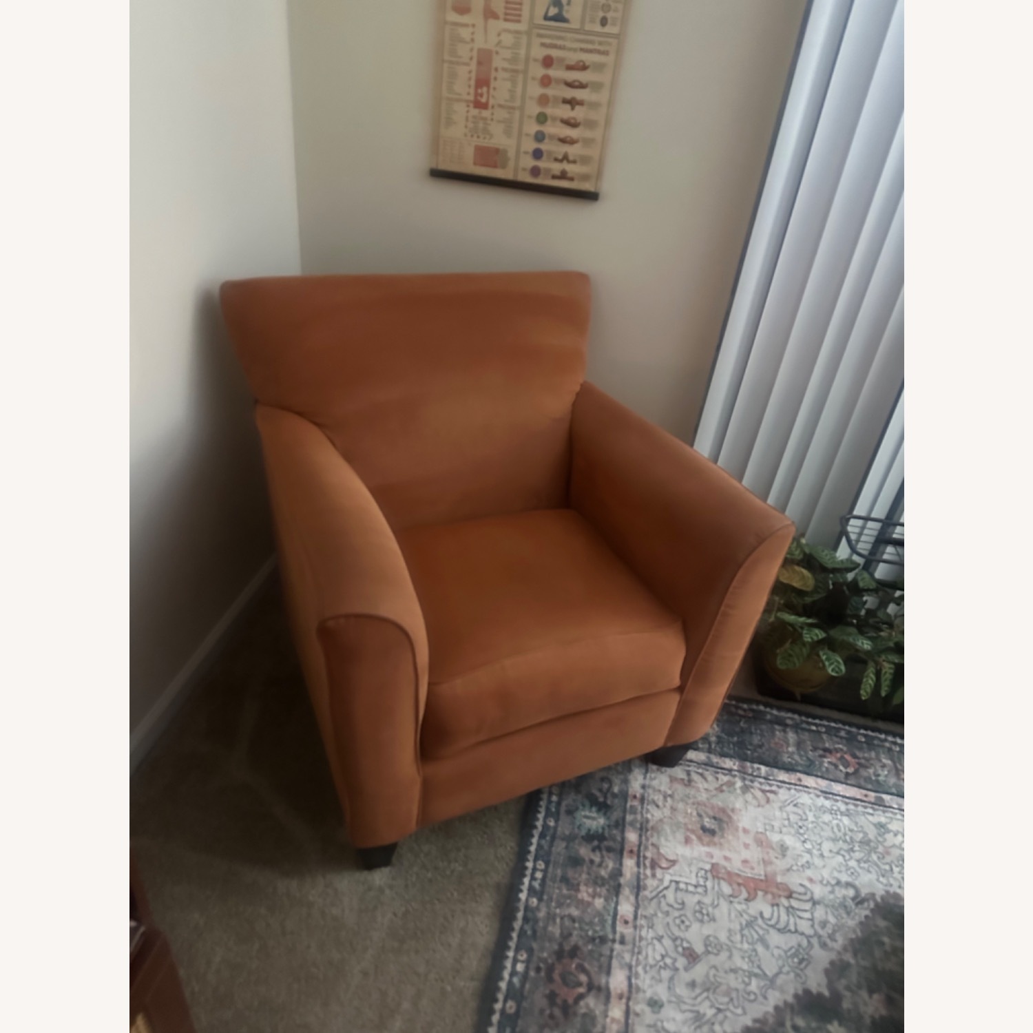 La-Z-Boy Light Orange Accent Chair - image-3