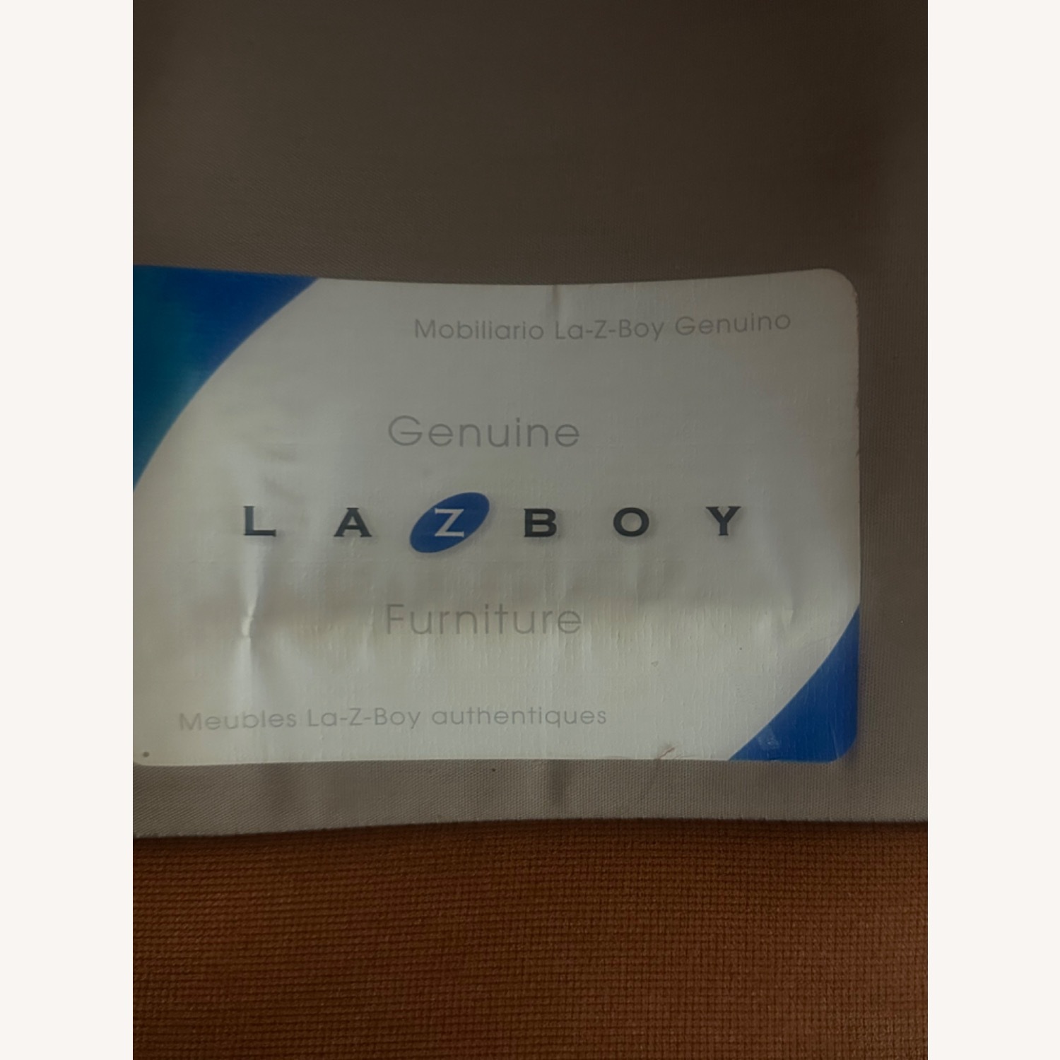 La-Z-Boy Light Orange Accent Chair - image-5