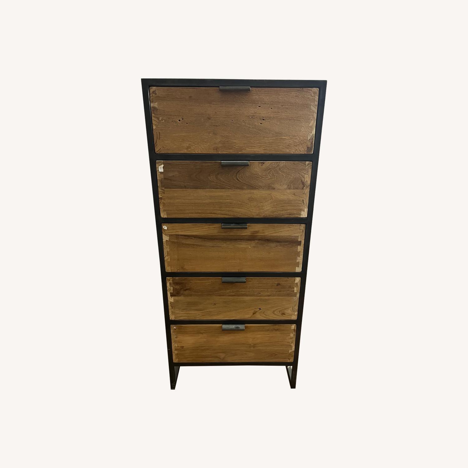 From The Source - Wood:Iron Narrow Dresser - image-0