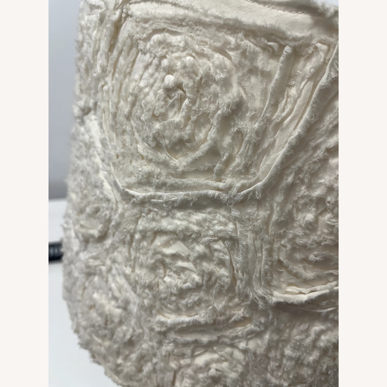 Table Lamp with White Flower Shade - image-4