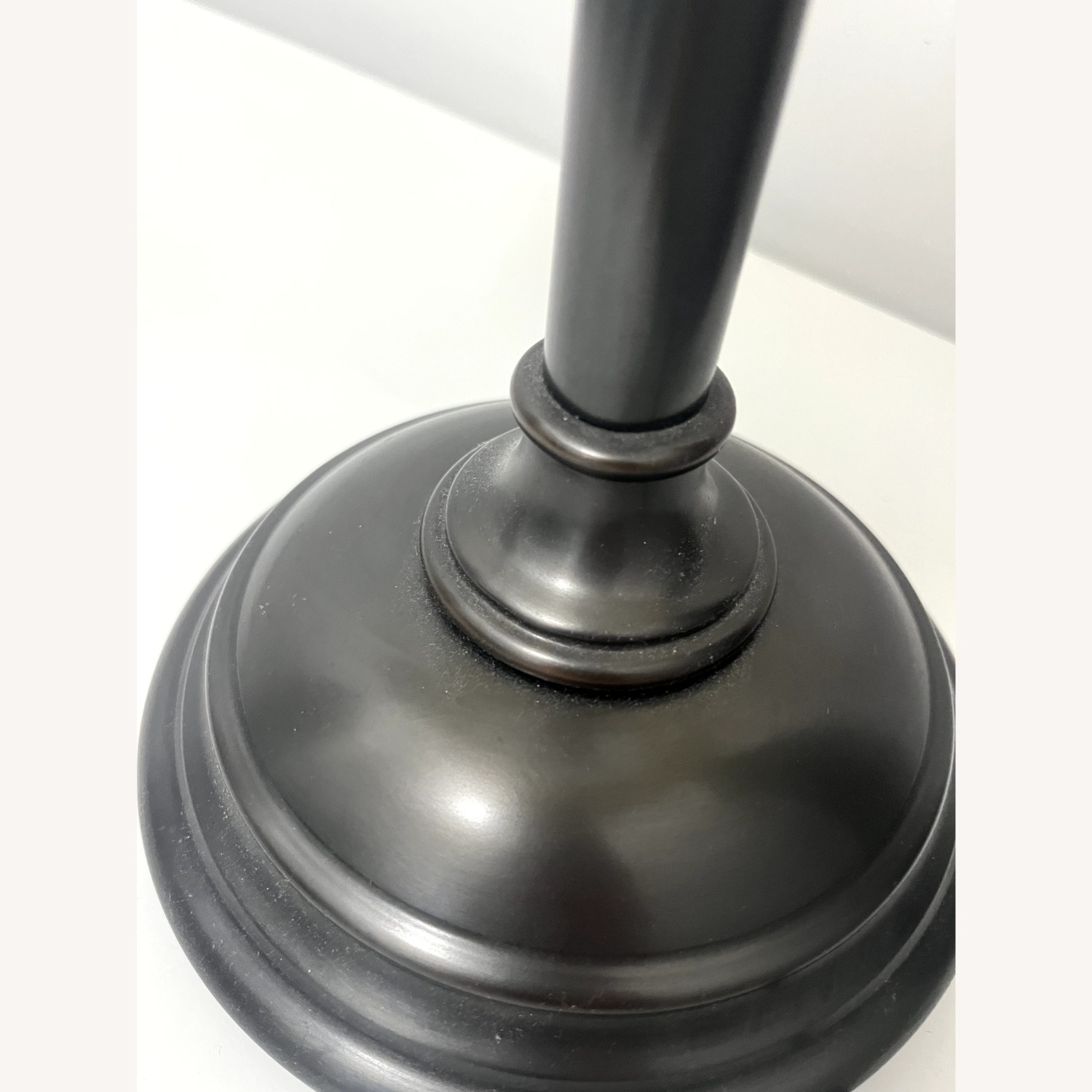 Table Lamp with White Flower Shade - image-2