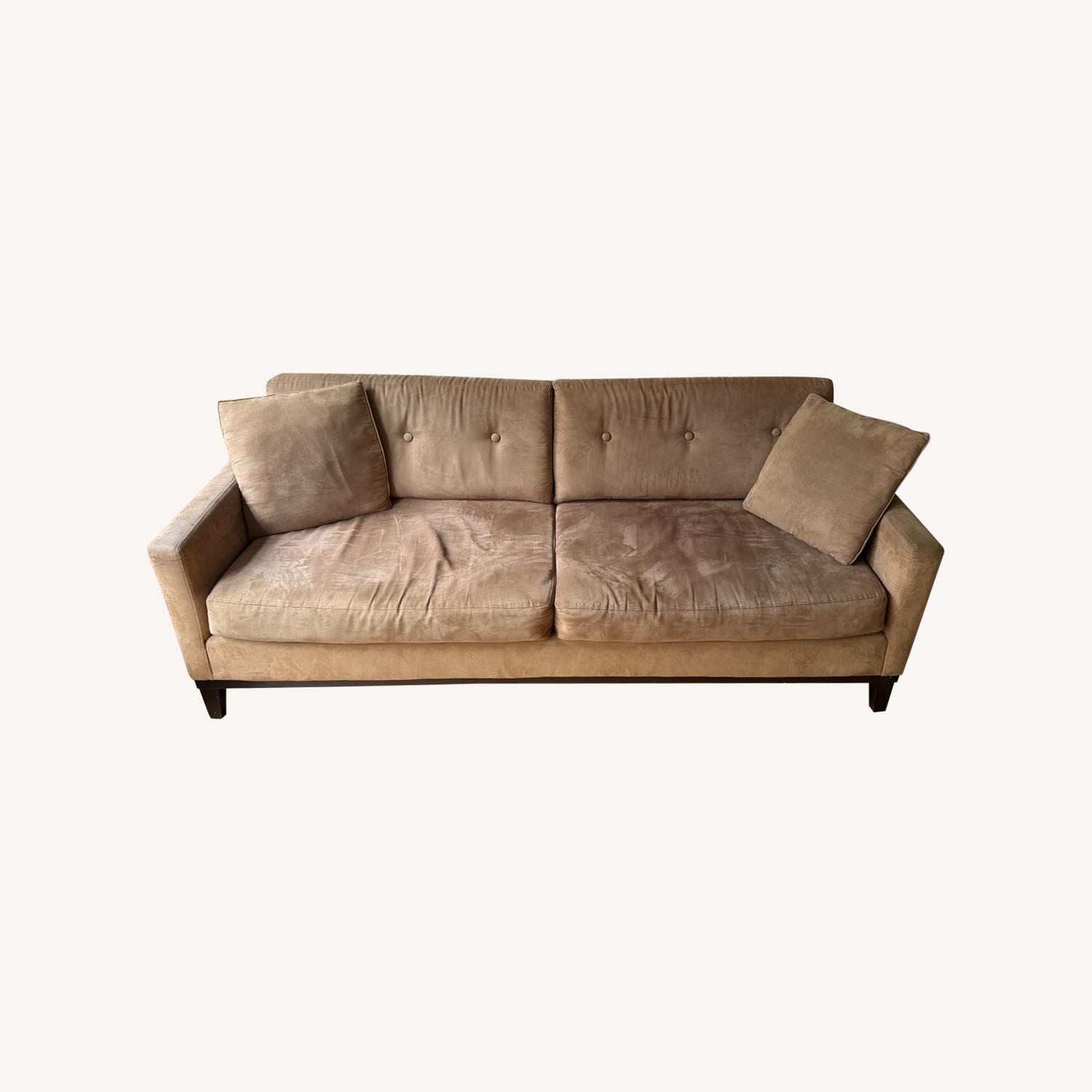 Brown Sofa Couch - image-0