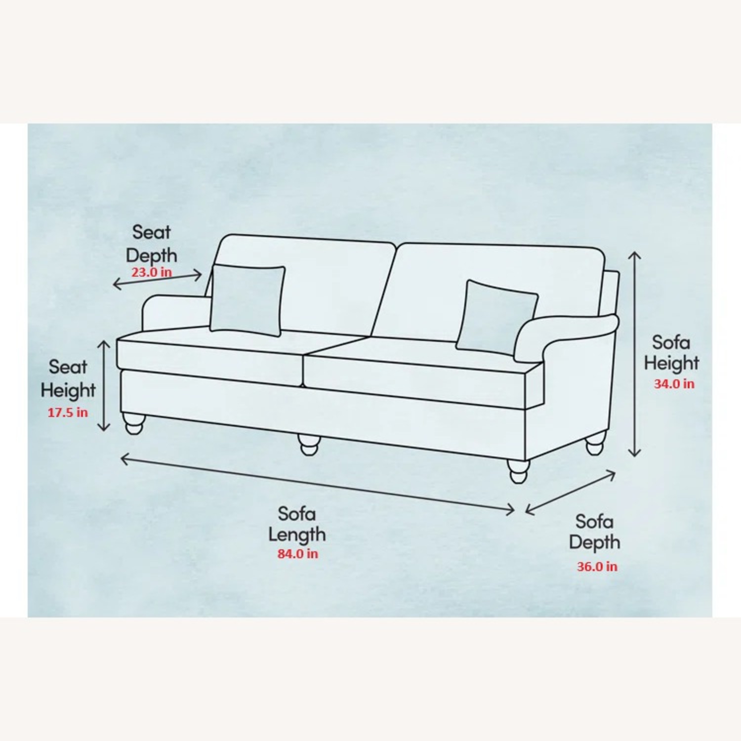 Brown Sofa Couch - image-9