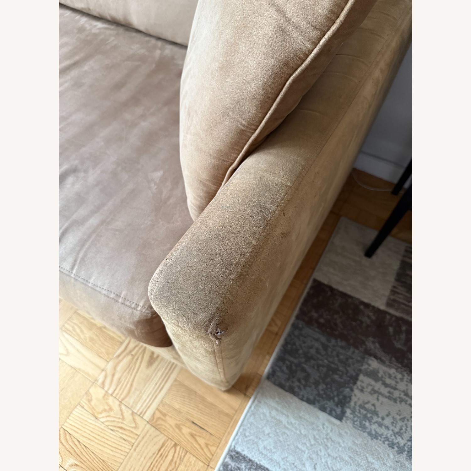 Brown Sofa Couch - image-4