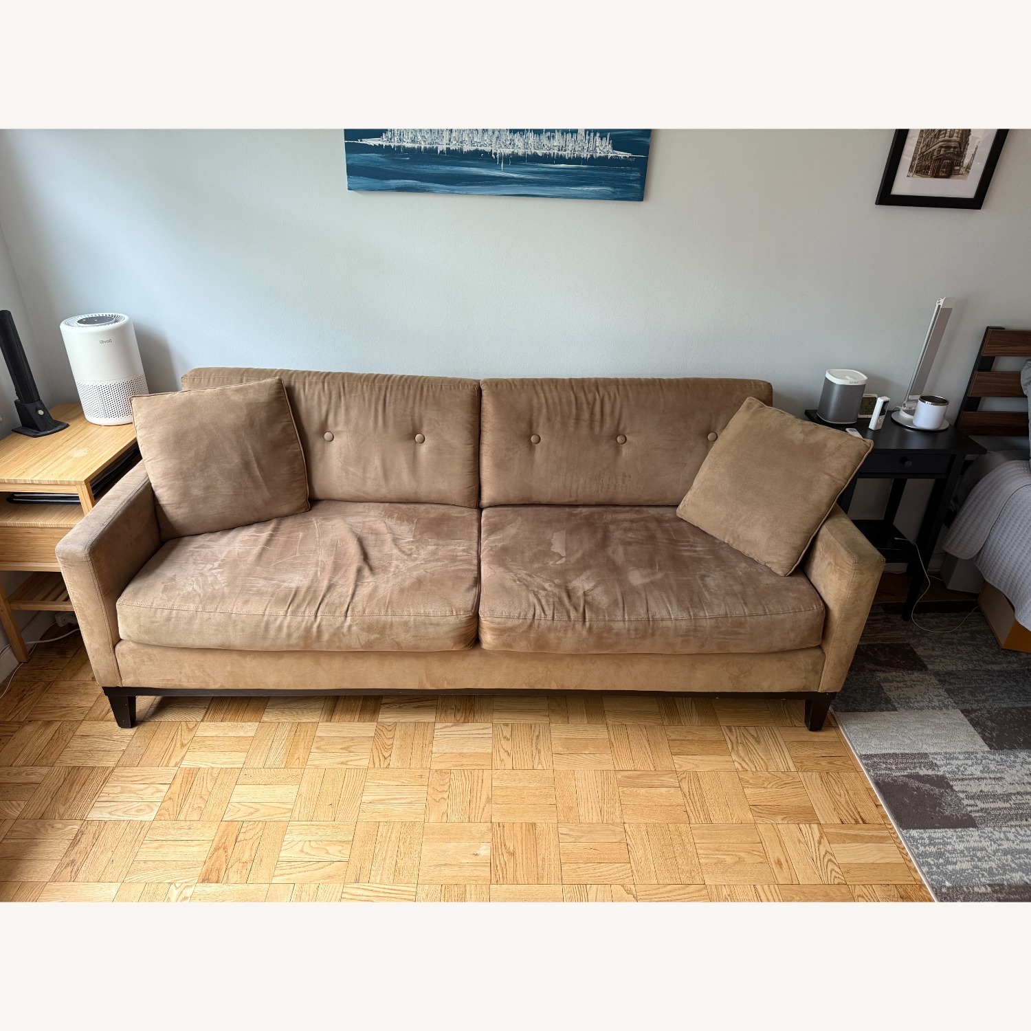 Brown Sofa Couch - image-5