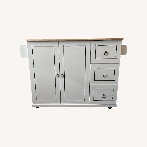 Used Mobile Kitchen Island  for sale on AptDeco
