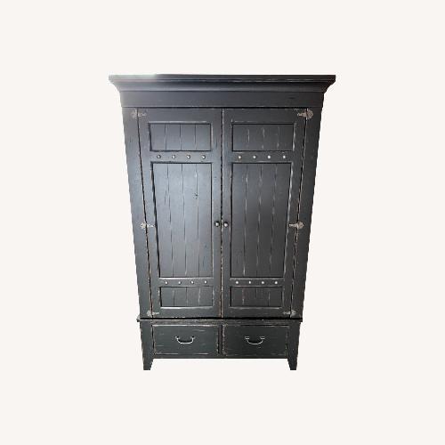 Used Rustic Kincaid Mill House Armoire for sale on AptDeco