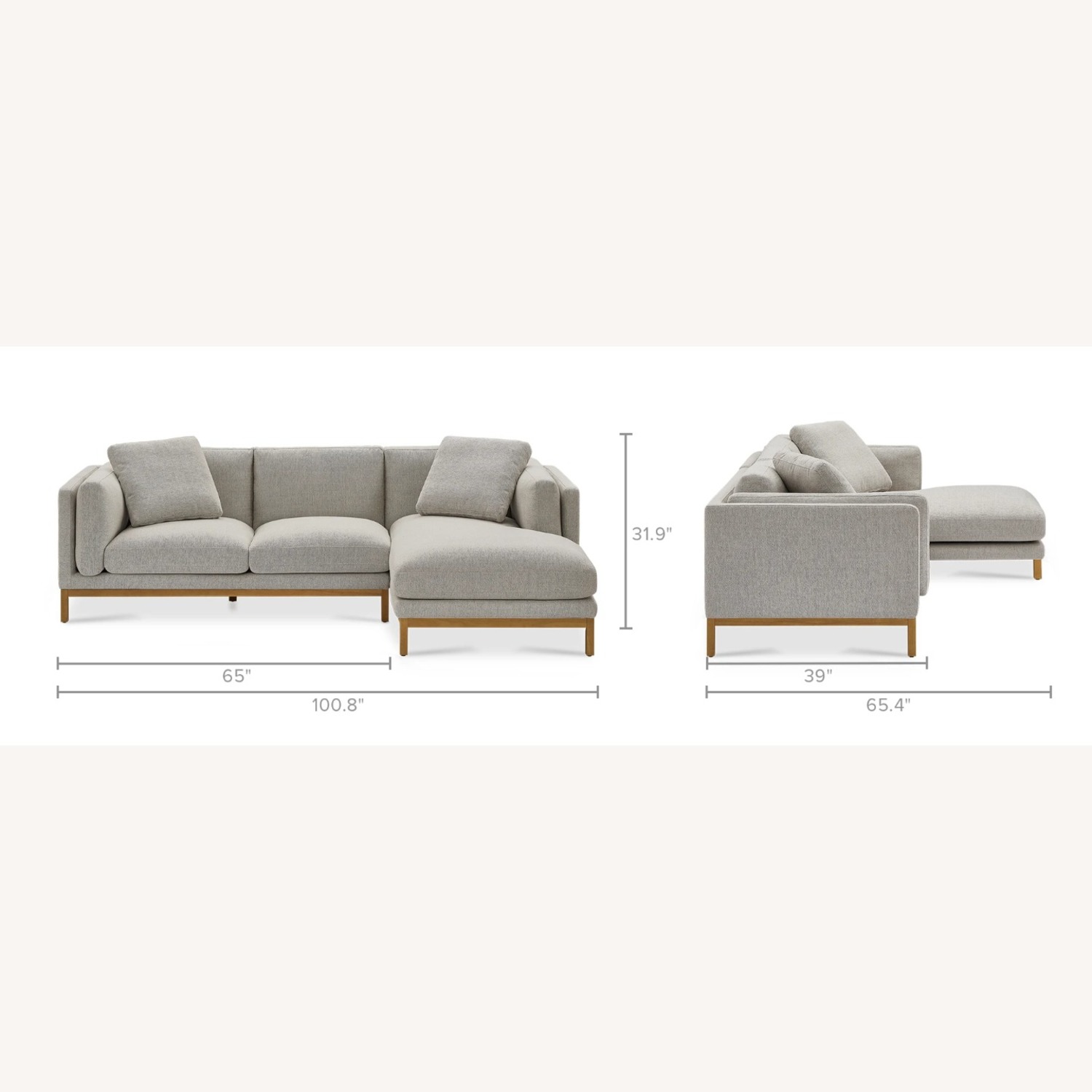 Castlery Owen Chaise Sectional Sofa - image-6