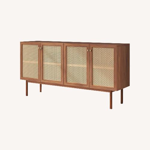 Used Wayfair Keegan TV Stand for TVs up to 70" for sale on AptDeco