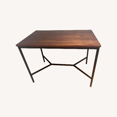 Used Article Joelva Walnut Counter Table for sale on AptDeco