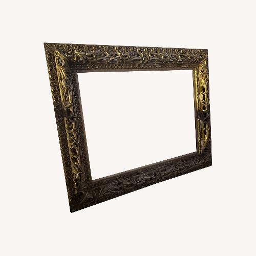 Used Ornate Craved and Gilded Mirror for sale on AptDeco