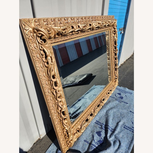 Used Ornate Craved and Gilded Mirror for sale on AptDeco