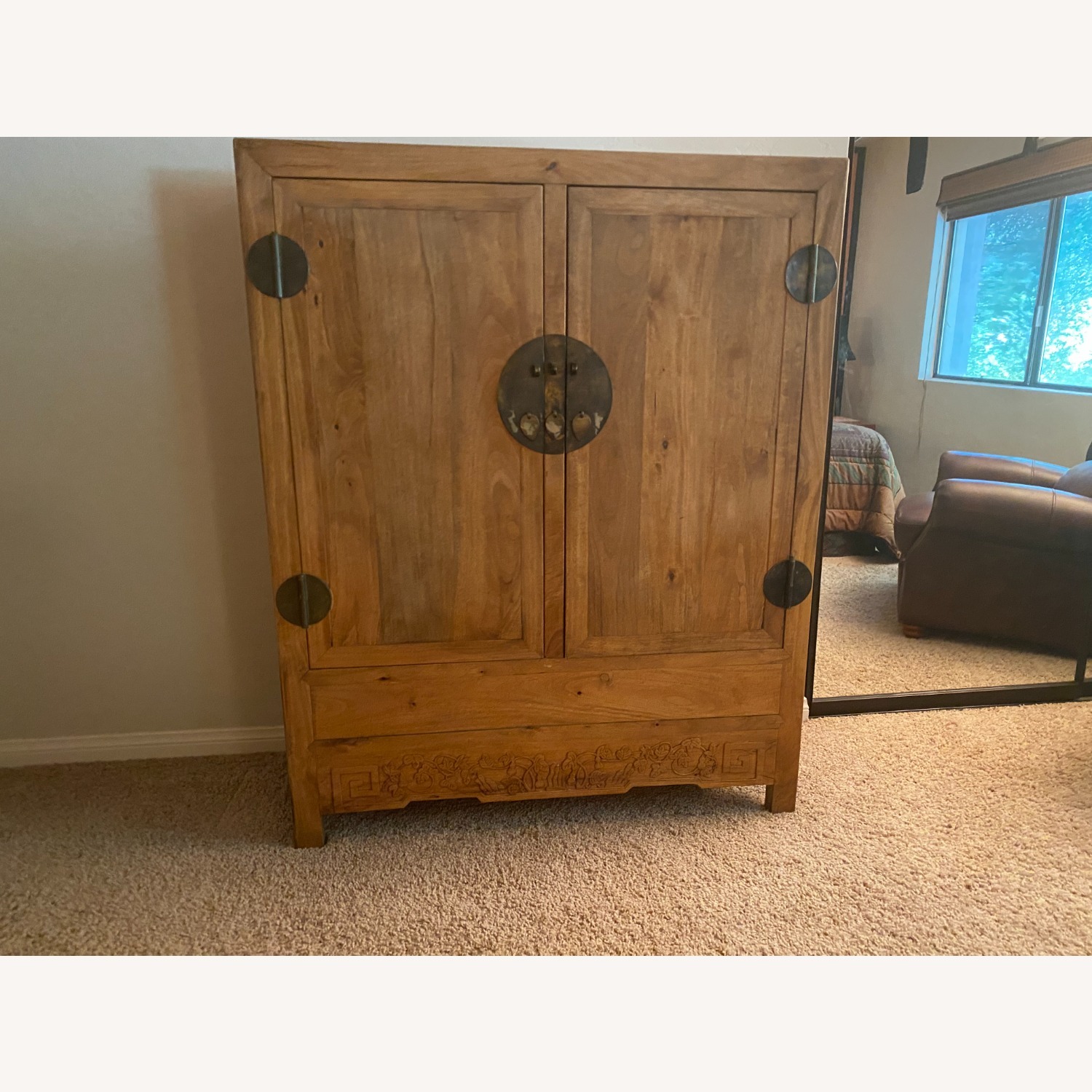 Ming Style Armoire - image-1