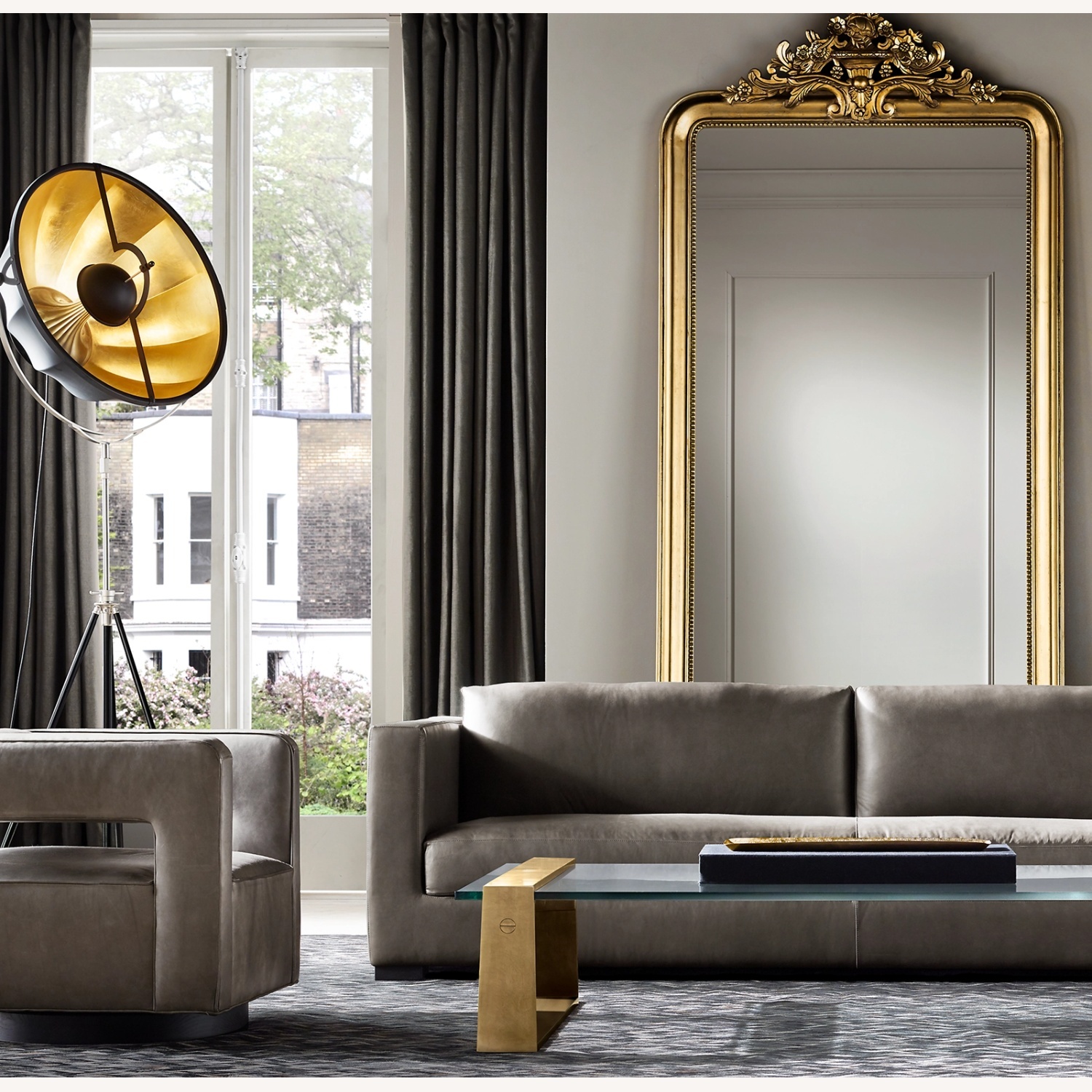 RH Lucida Coffee Table - image-0