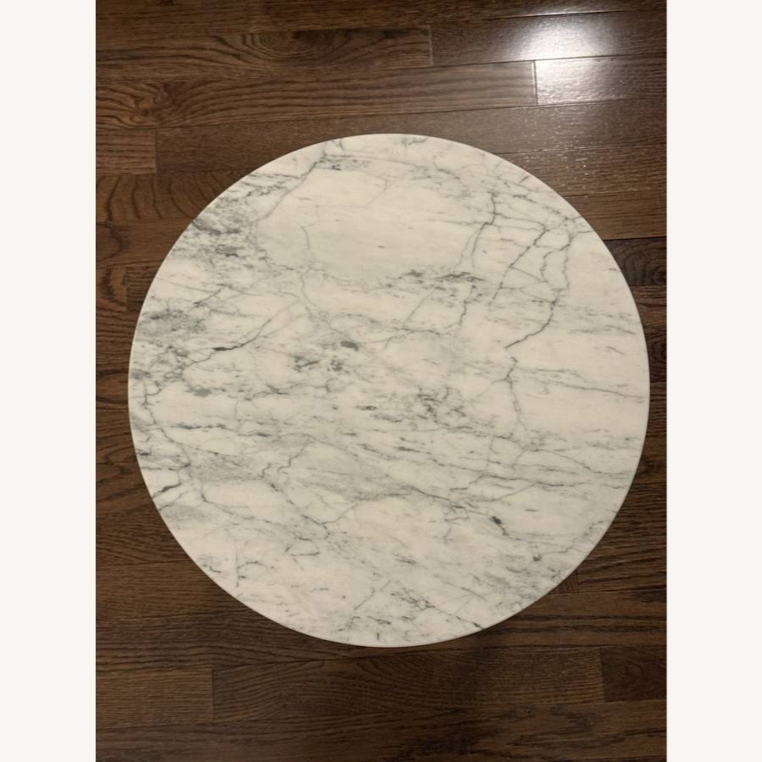 Article Mara Marble and Walnut Side Table - image-3