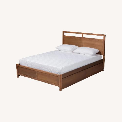 Used  Demartez Low Profile Storage Platform Bed for sale on AptDeco
