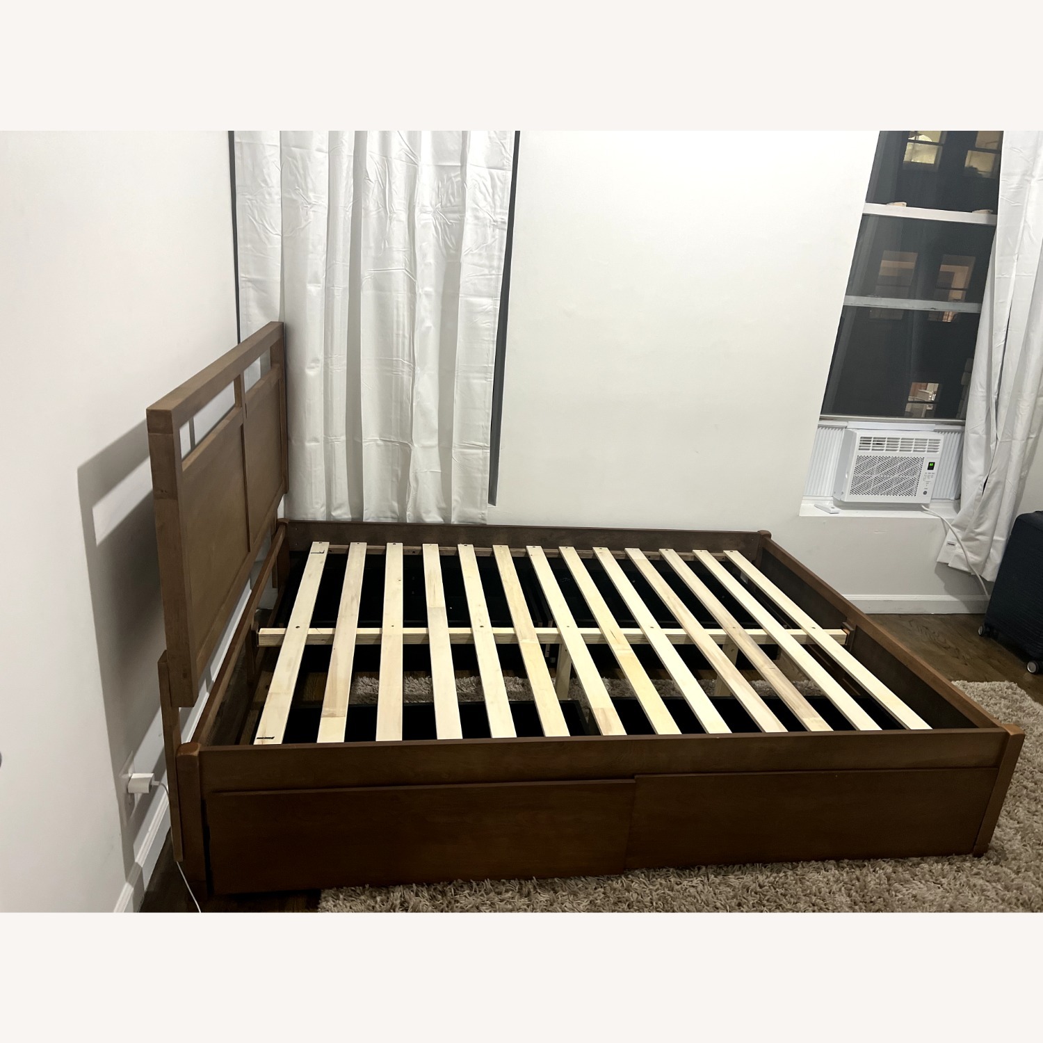  Demartez Low Profile Storage Platform Bed - image-2