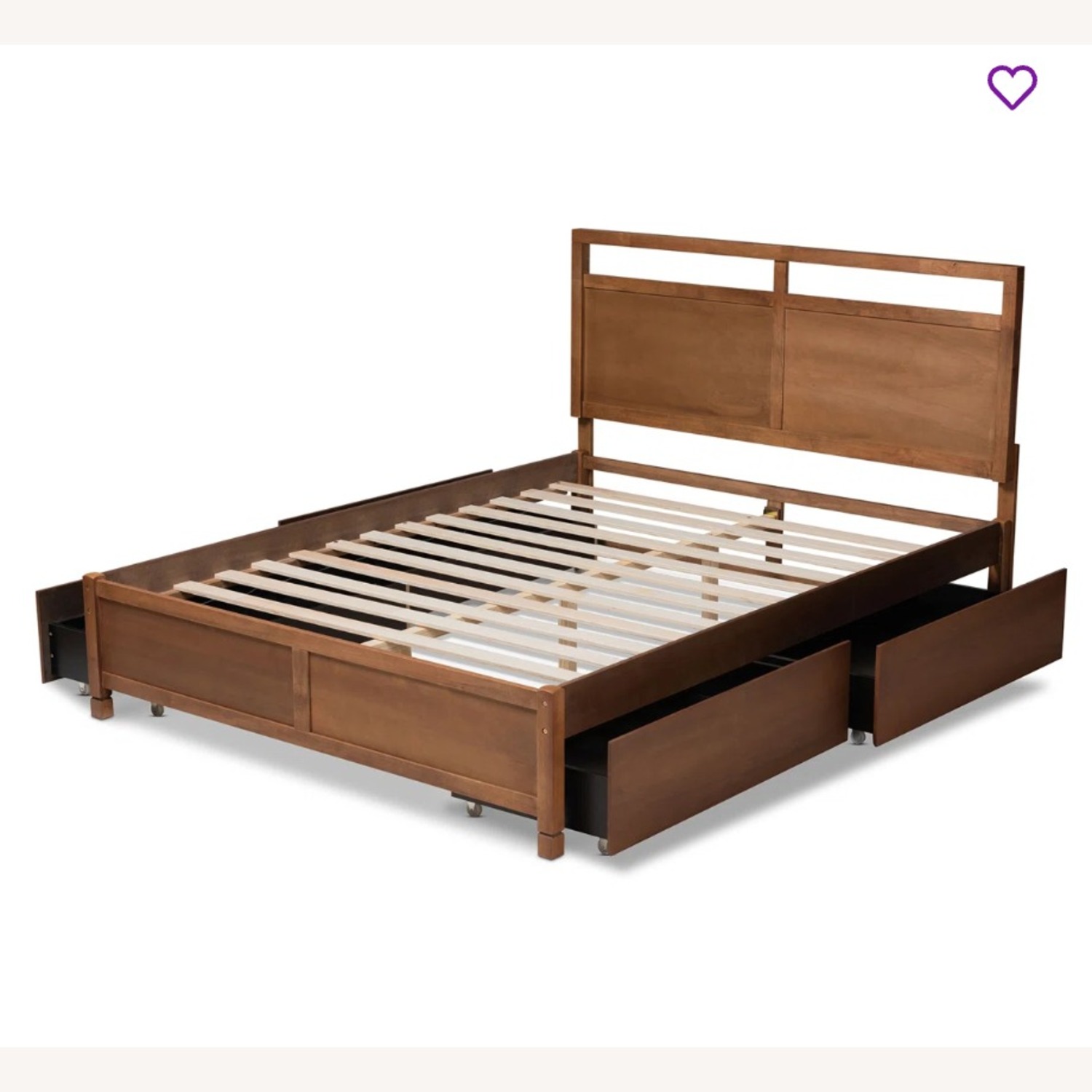  Demartez Low Profile Storage Platform Bed - image-4