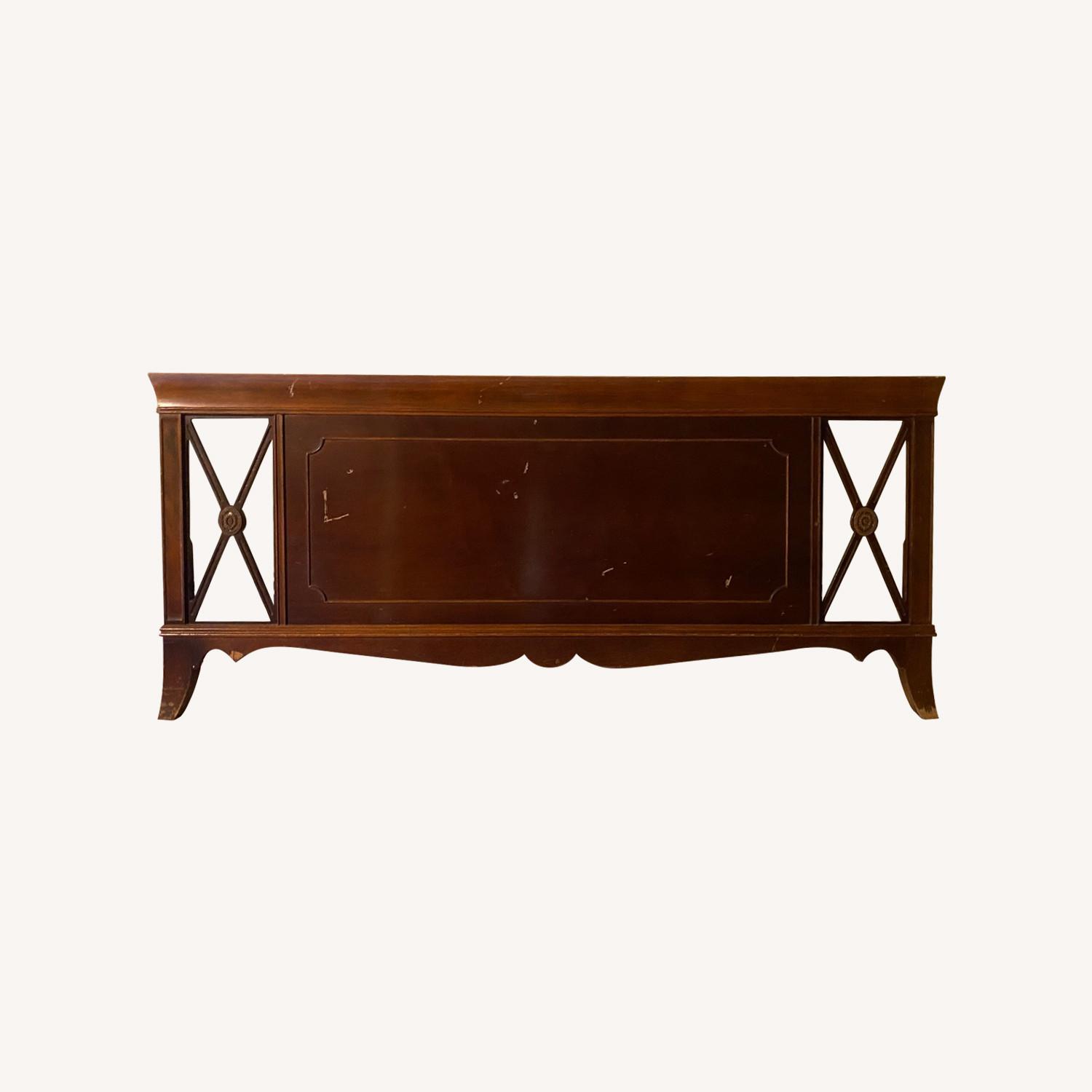 Antique Vintage Headboard and Footboard Bed - image-6