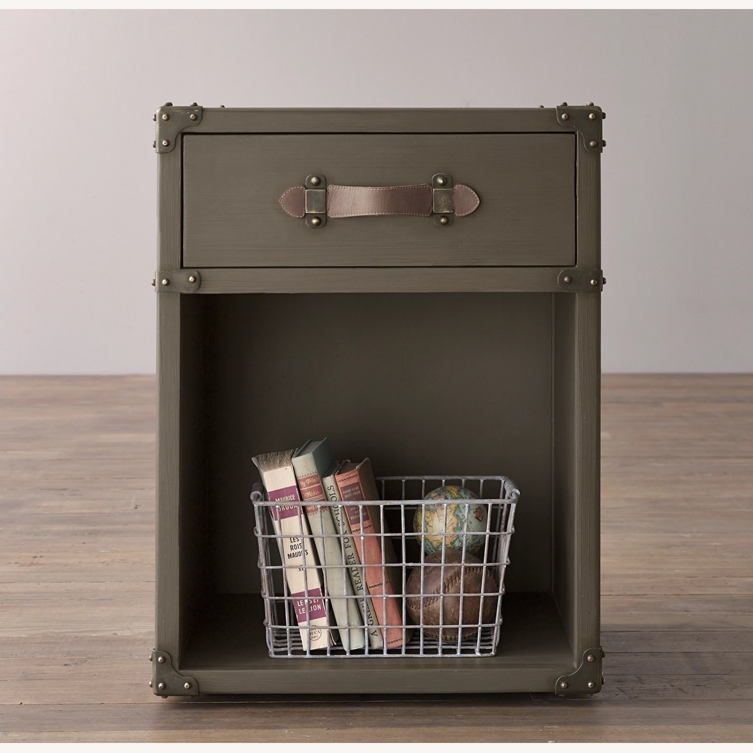 RH Wilkes Trunk Nightstand - image-0